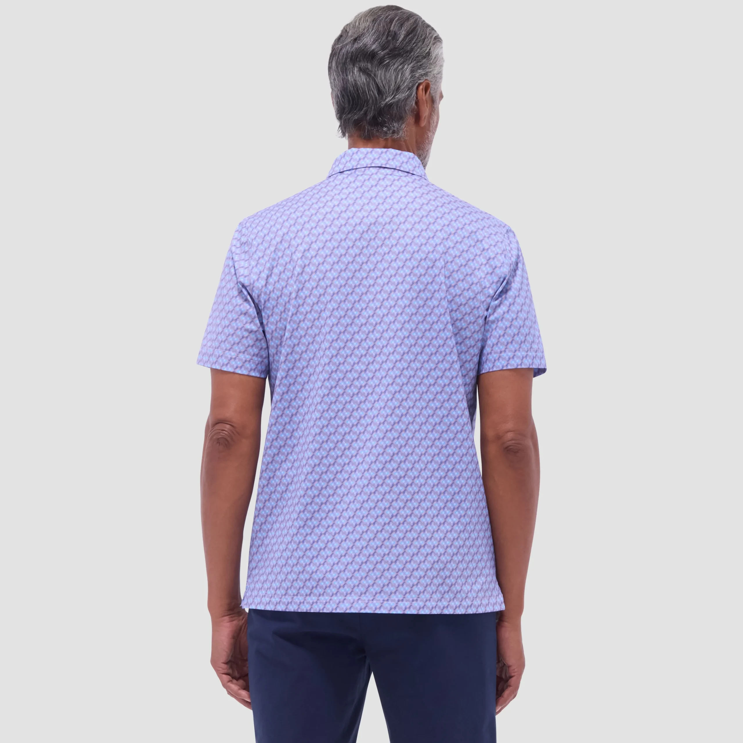 Victor Geometric OoohCotton Polo Shirt