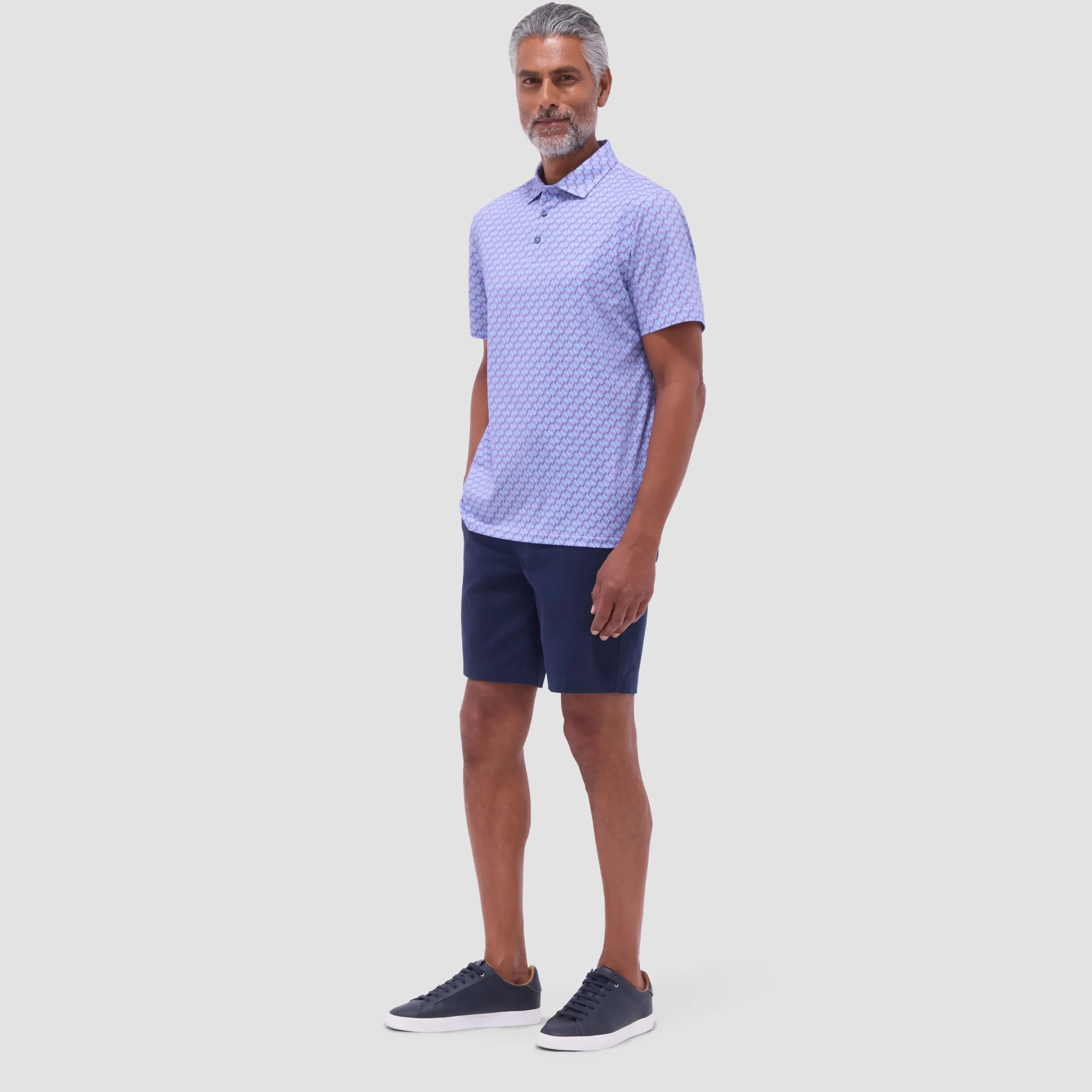 Victor Geometric OoohCotton Polo Shirt