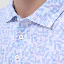 Victor Geometric OoohCotton Polo Shirt