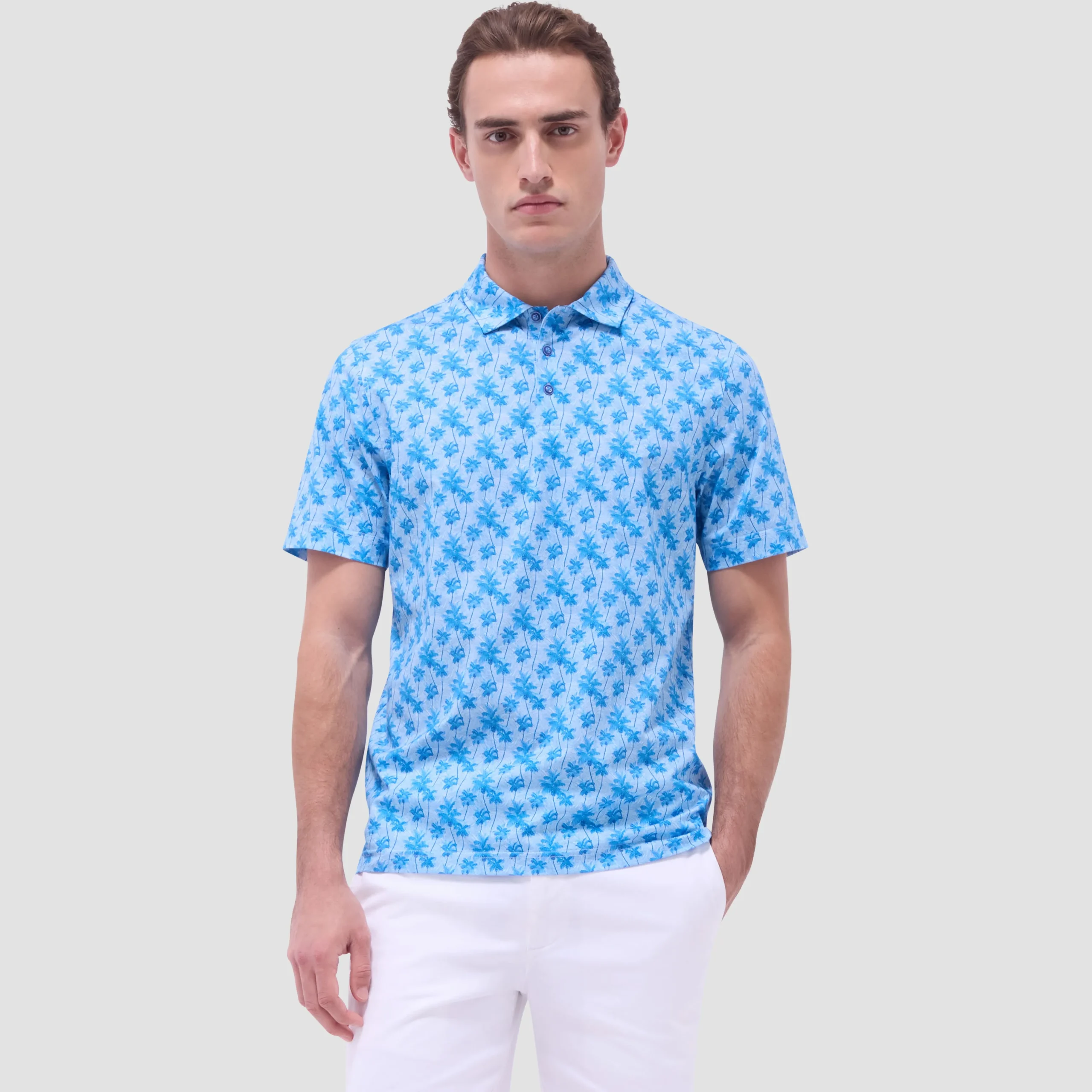 Victor Palm Tree OoohCotton Polo Shirt