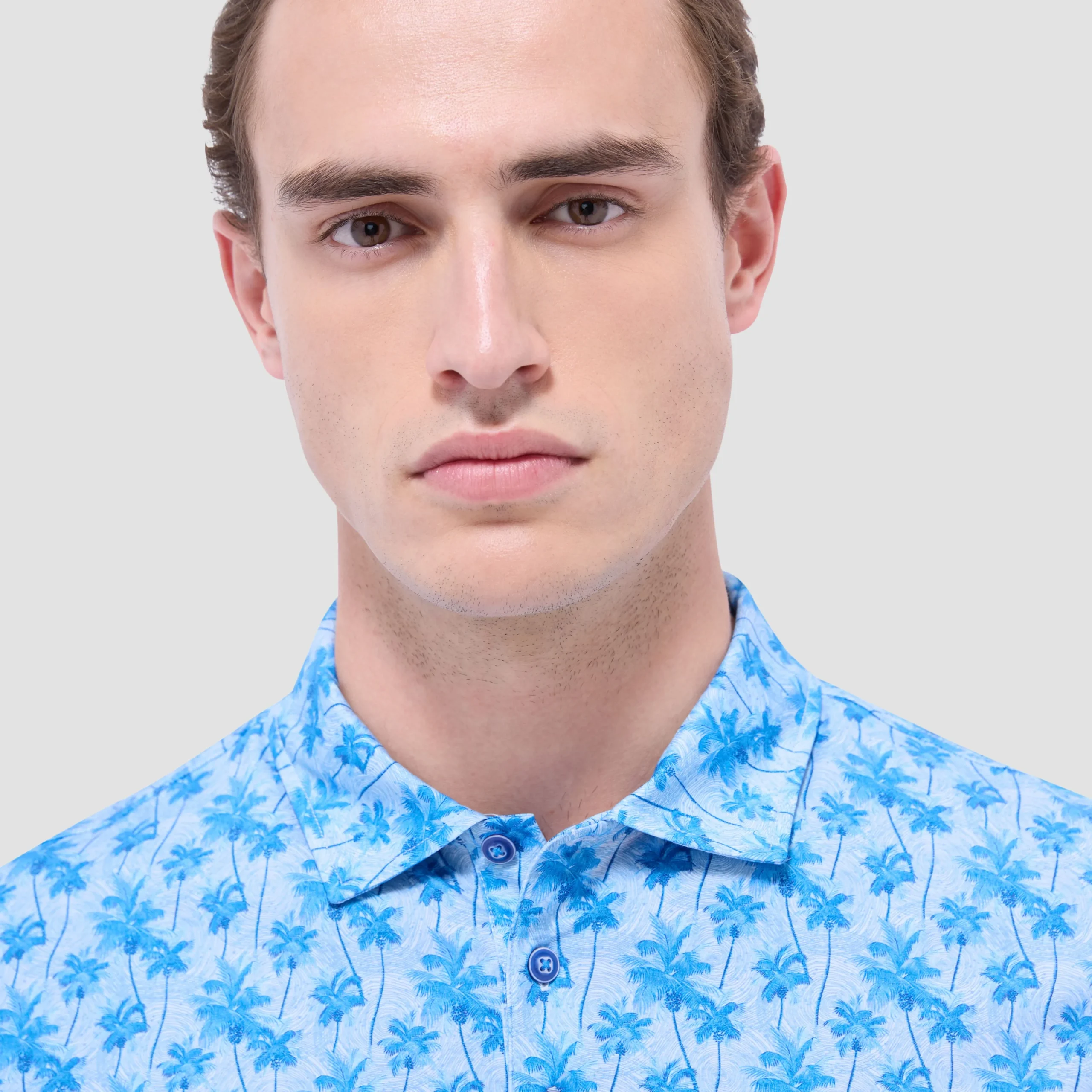 Victor Palm Tree OoohCotton Polo Shirt