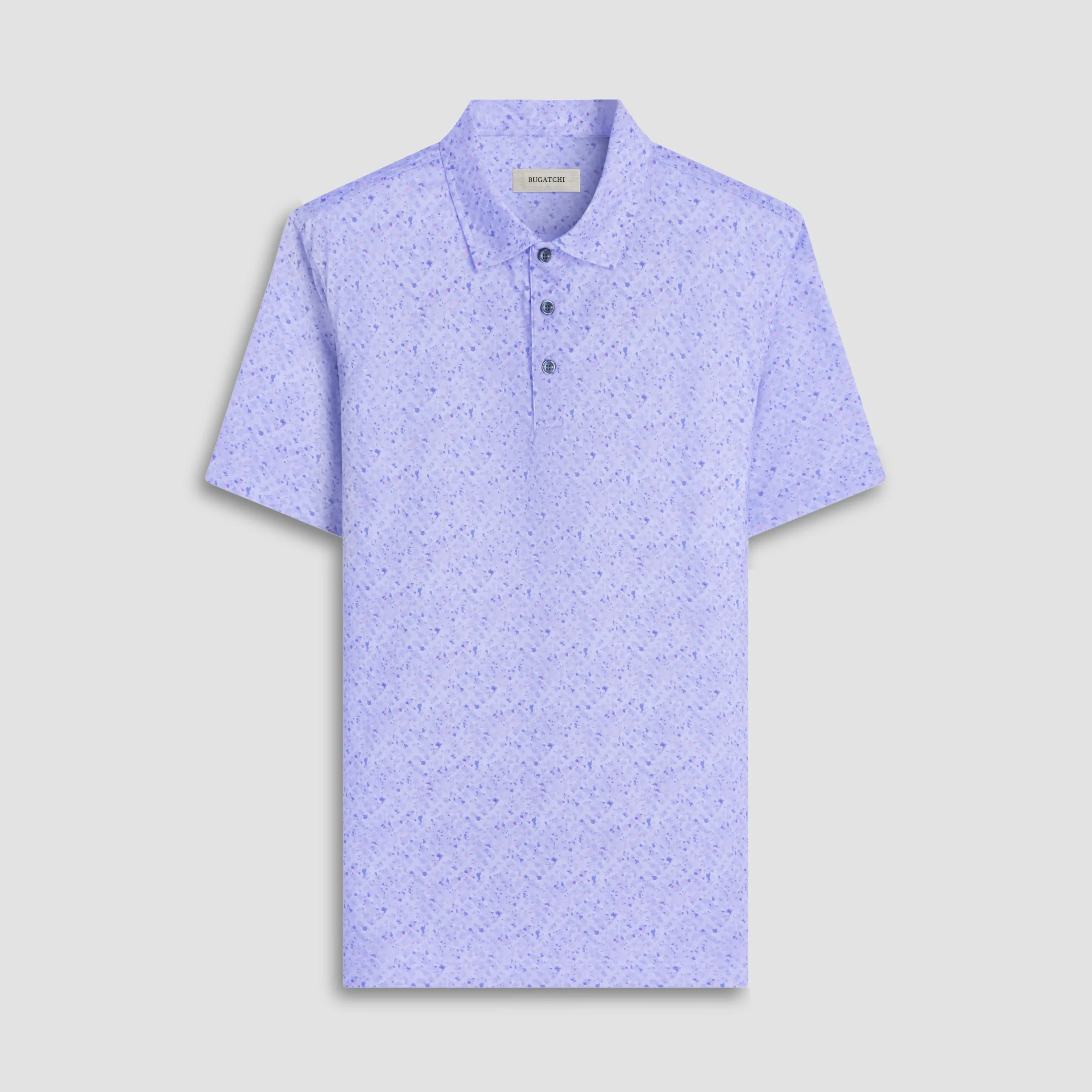 Victor Splatter Print OoohCotton Polo Shirt