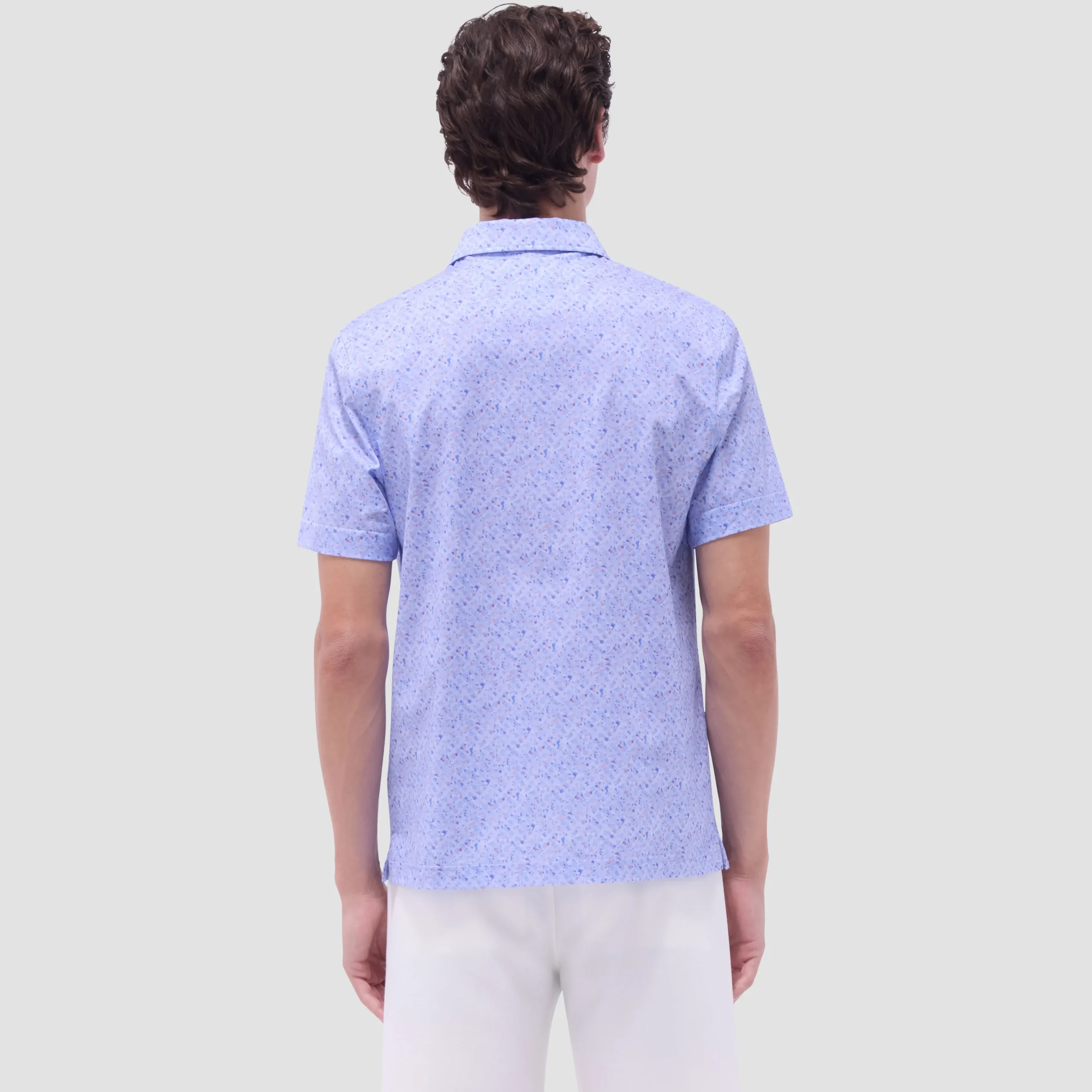 Victor Splatter Print OoohCotton Polo Shirt