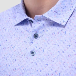 Victor Splatter Print OoohCotton Polo Shirt
