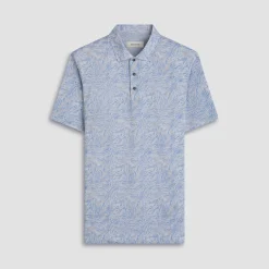 Vincent Double-Sided Leaf & Palm OoohCotton Polo Shirt