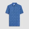 Vincent Double-Sided Leaf & Solid OoohCotton Polo Shirt