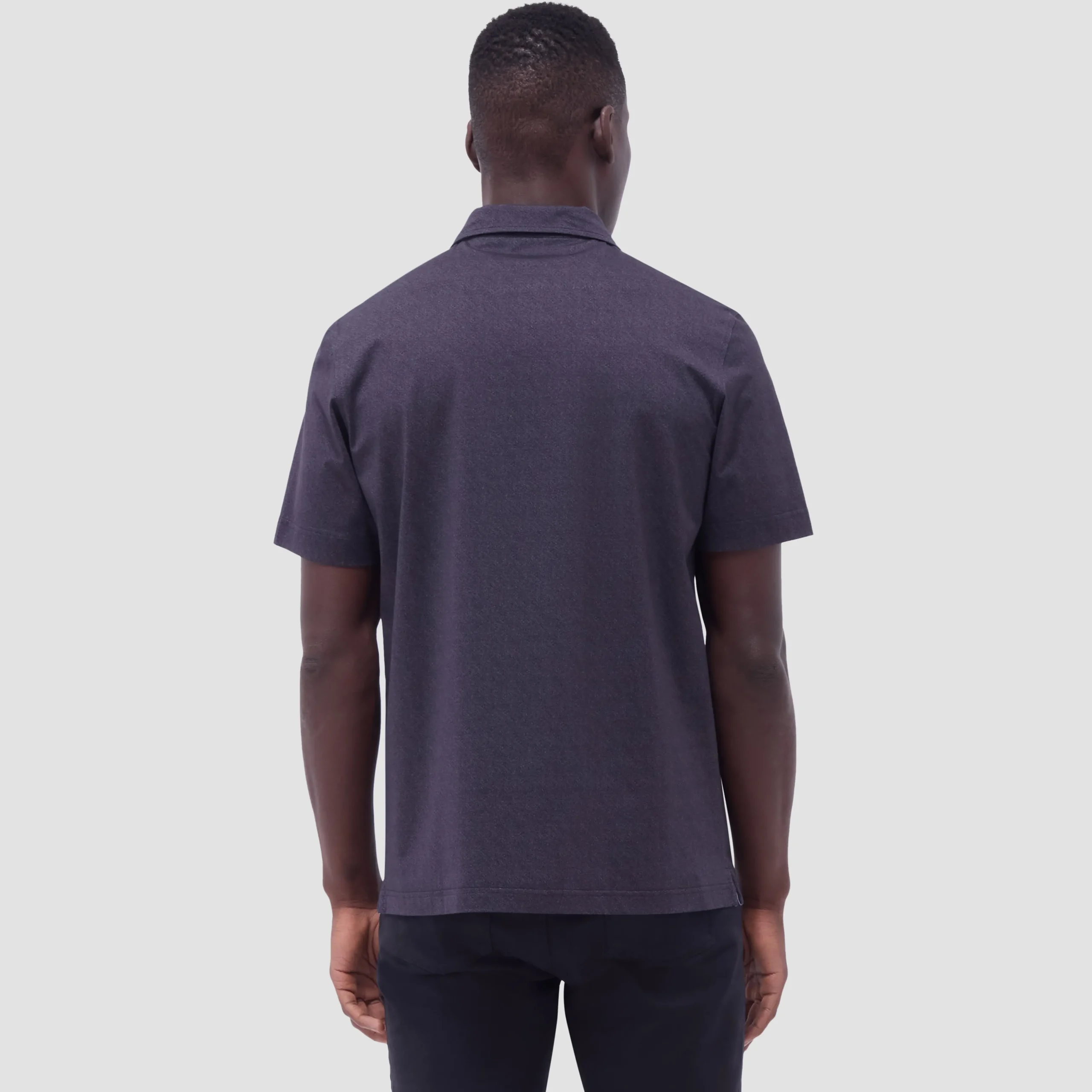 Vincent Double-Sided Solid OoohCotton Polo Shirt