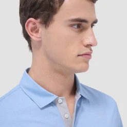 Vincent Double-Sided Solid OoohCotton Polo Shirt