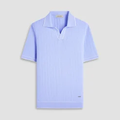Wide Rib Short Sleeve Johnny Sweater
