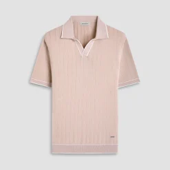 Wide Rib Short Sleeve Johnny Sweater