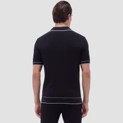 Wide Rib Short Sleeve Johnny Sweater