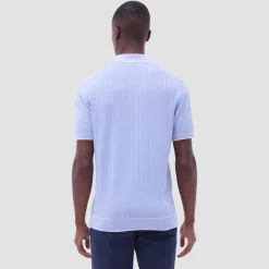 Wide Rib Short Sleeve Johnny Sweater