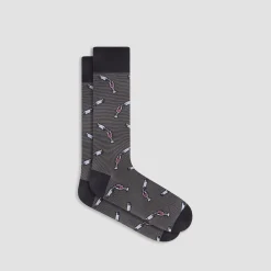Wine Pour Mid-Calf Socks
